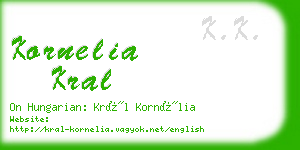 kornelia kral business card